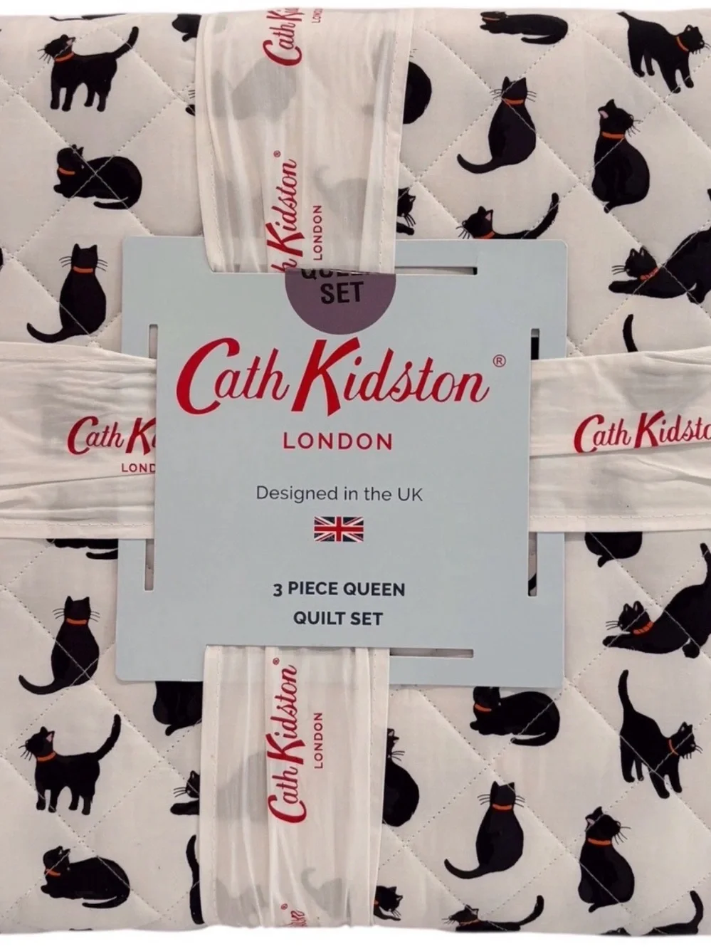 Black Cats Quilt -Queen
